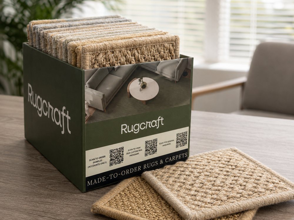 Rugcraft designer sample box